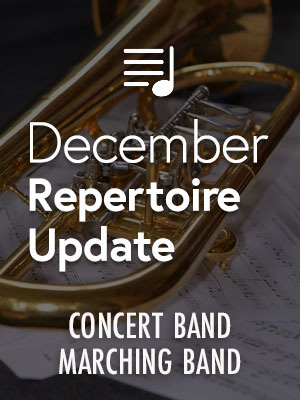 December Repertoire band 